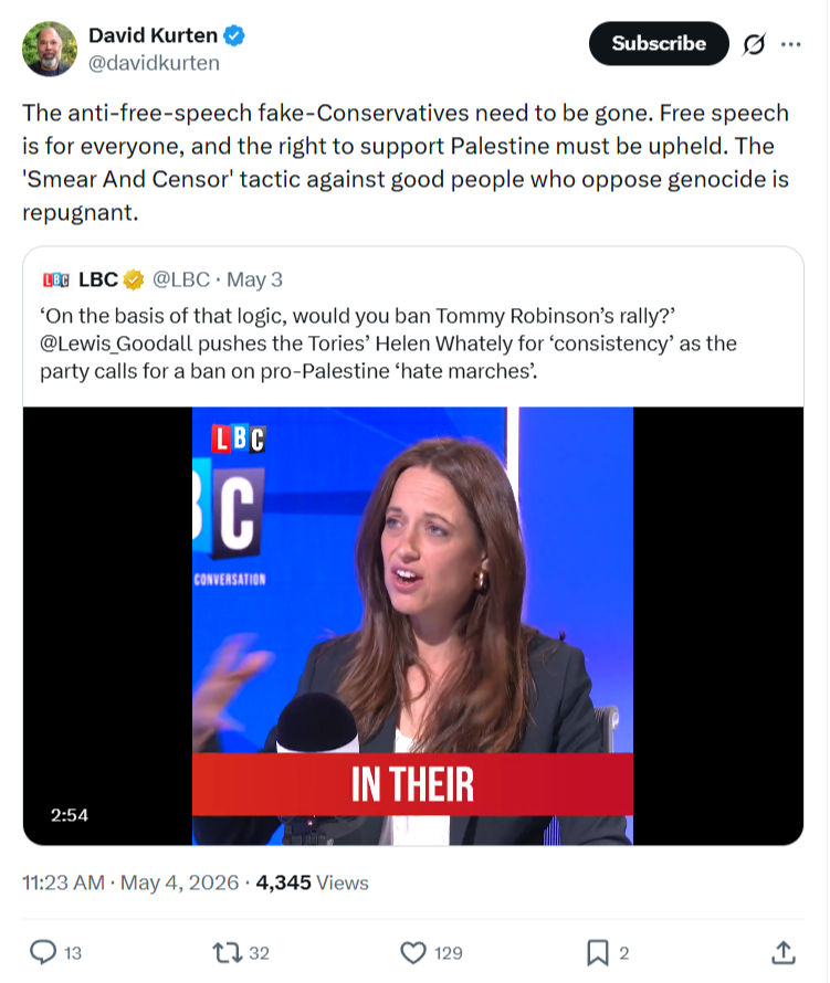 David Kurten: The anti-free-speech fake-Conservatives…