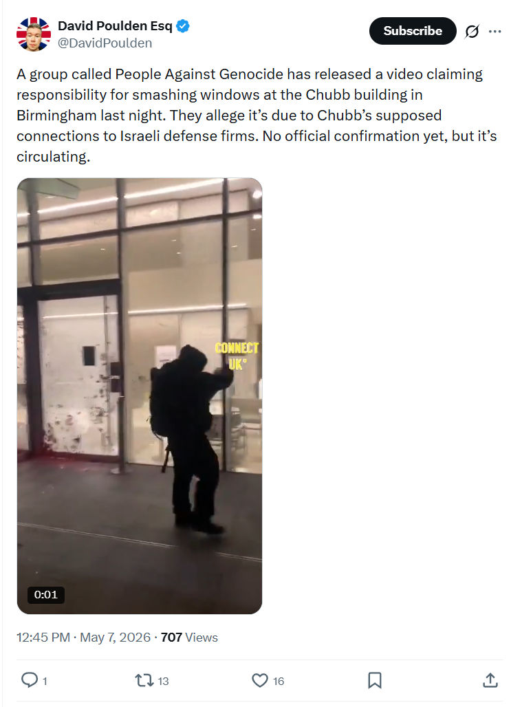 David Poulden: A group called People Against...