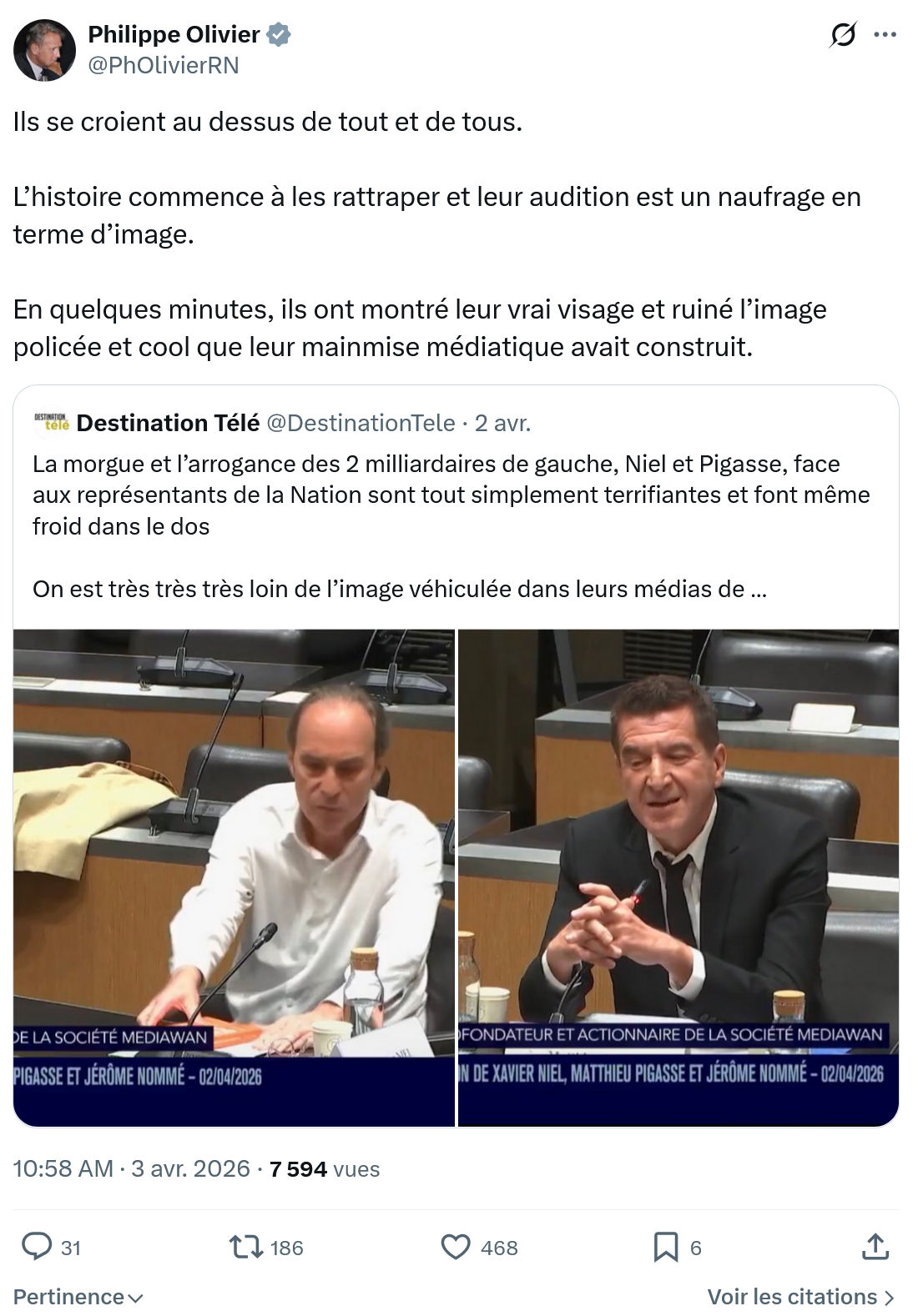 Philippe Olivier: Ils se croient au dessus de tout…