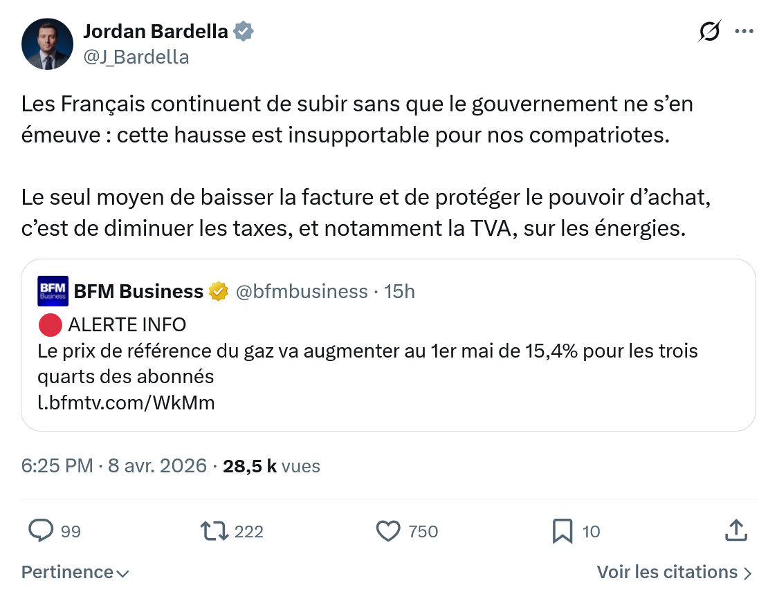 Jordan Bardella: Les Français continuent de subir sans…