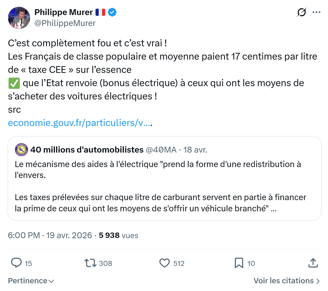 Philippe Murer: C’est complètement fou et c’est vrai…
