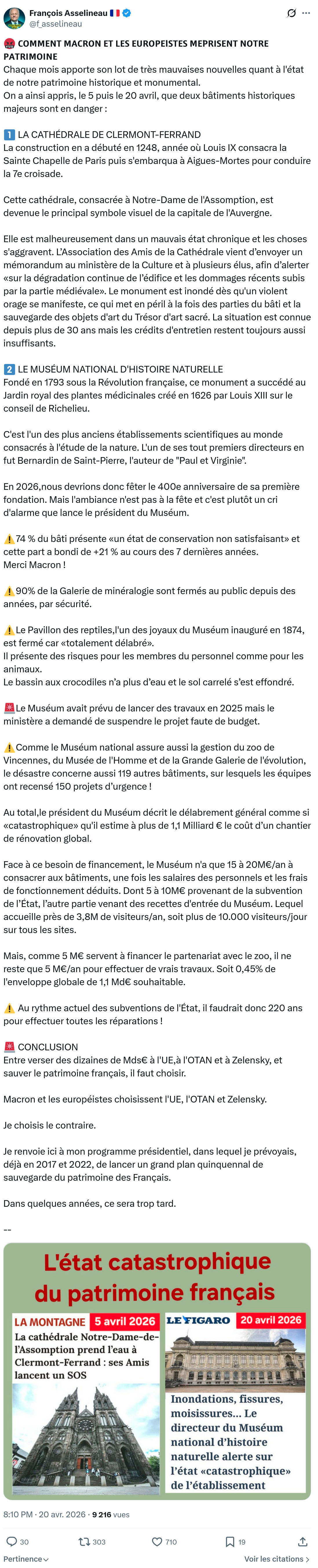 Francois Asselineau: 𝗖𝗢𝗠𝗠𝗘𝗡𝗧 𝗠𝗔𝗖𝗥𝗢𝗡 𝗘𝗧 𝗟𝗘𝗦 𝗘𝗨𝗥𝗢𝗣𝗘́𝗜𝗦𝗧𝗘…