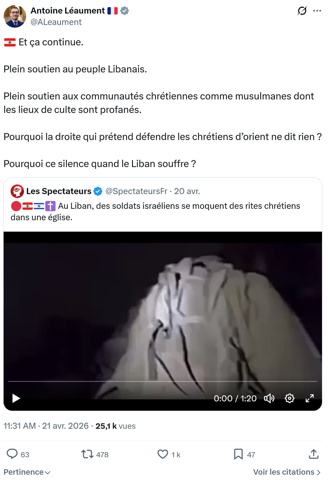 Antoine Léaument: Et ça continue…