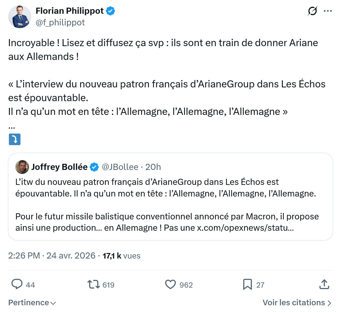 Florian Philippot: Incroyable ! Lisez et diffusez ça svp…
