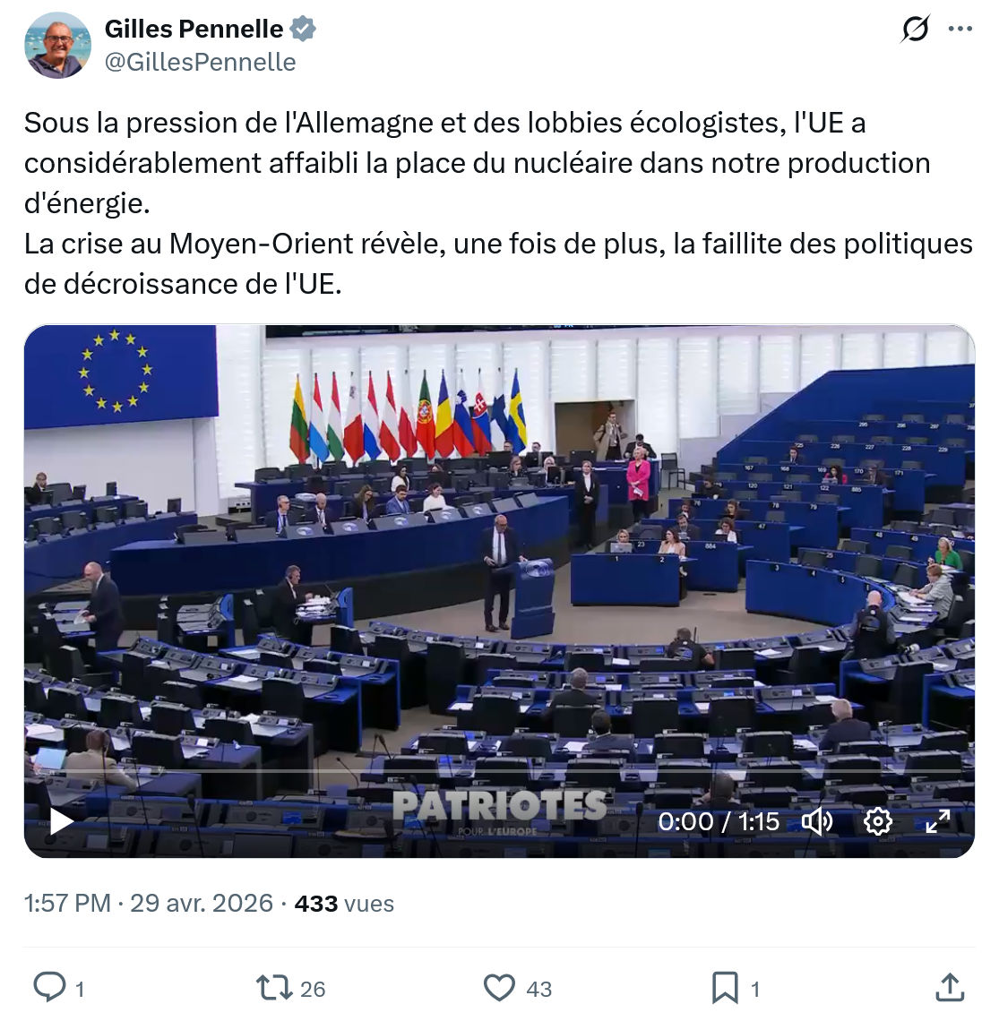 Gilles Pennelle: Sous la pression de l'Allemagne…
