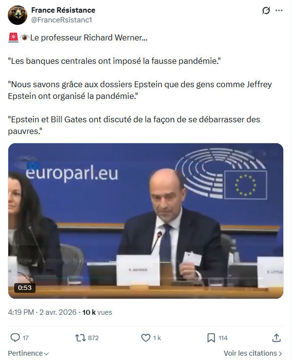 France Résistance: Le professeur Richard Werner…