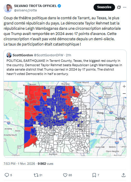 Silvano Trotta: Coup de théâtre politique dans le comté de Tarrant...