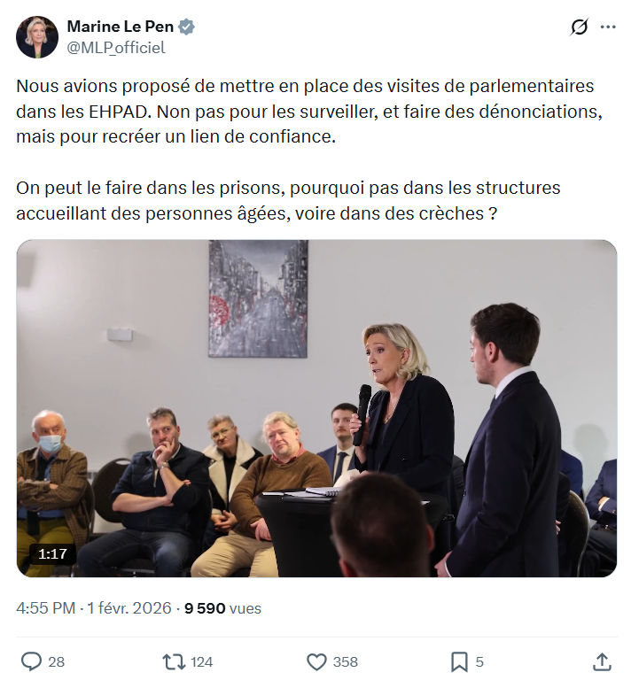 Marine Le Pen: Nous avions proposé de mettre en place...