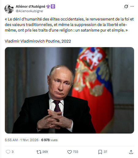 Aliénor d' Aubigné: Le déni d'humanité des élites occidentales...