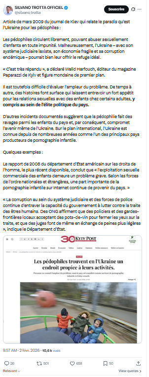 Silvano Trotta: Article de mars 2009 du journal de Kiev...
