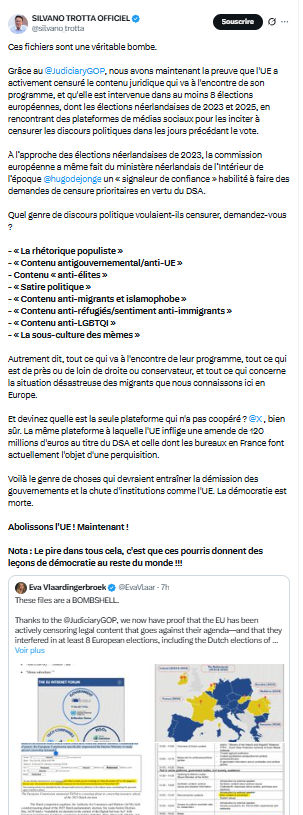 Silvano Trotta: Ces fichiers sont une véritable bombe...