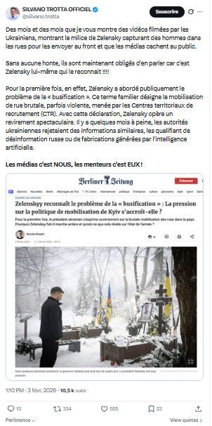 Silvano Trotta: Des mois et des mois que je vous montre...