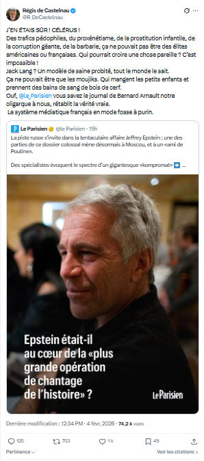 Régis de Castelnau: J’EN ÉTAIS SÛR ! CÉLÉRUS...