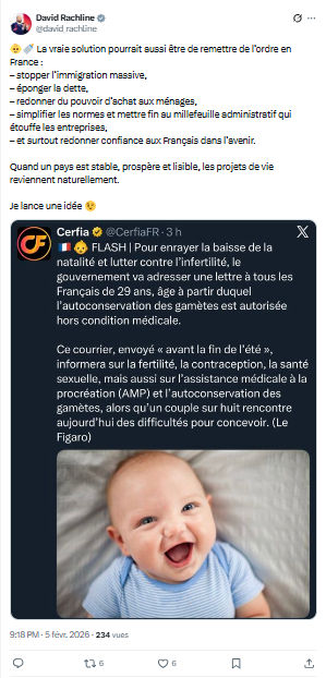 David Rachline: La vraie solution pourrait aussi être...