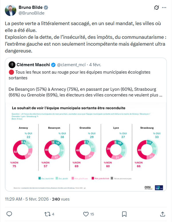 Bruno Bilde: La peste verte a littéralement saccagé...