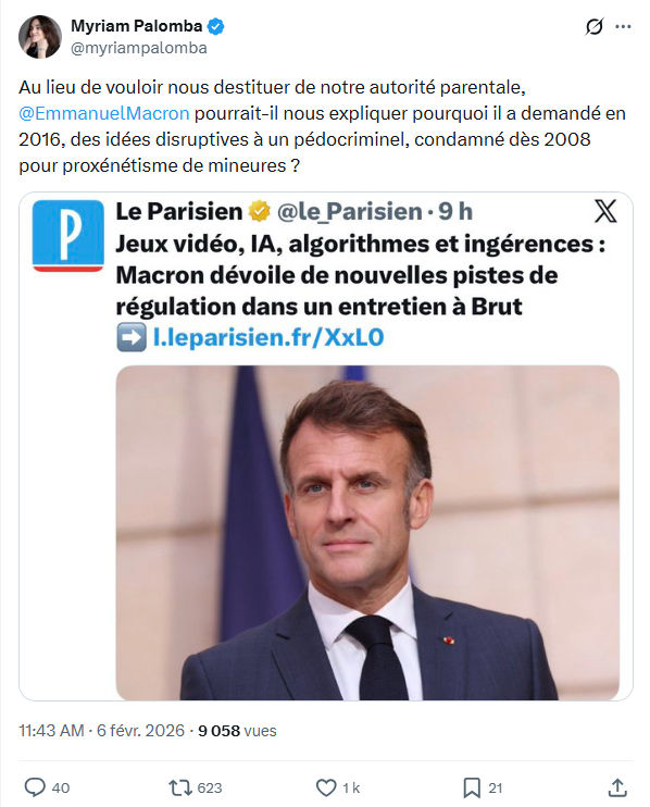 Myriam Palomba: Au lieu de vouloir nous destituer de notre...