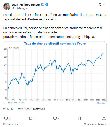 Jean-Philippe Tanguy: La politique de la BCE face aux offensives...