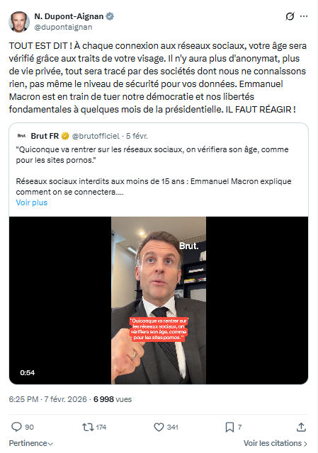 Nicolas Dupont-Aignan: TOUT EST DIT...