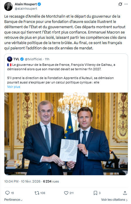 Alain Houpert: Le recasage d’Amélie de Montchalin et le départ...