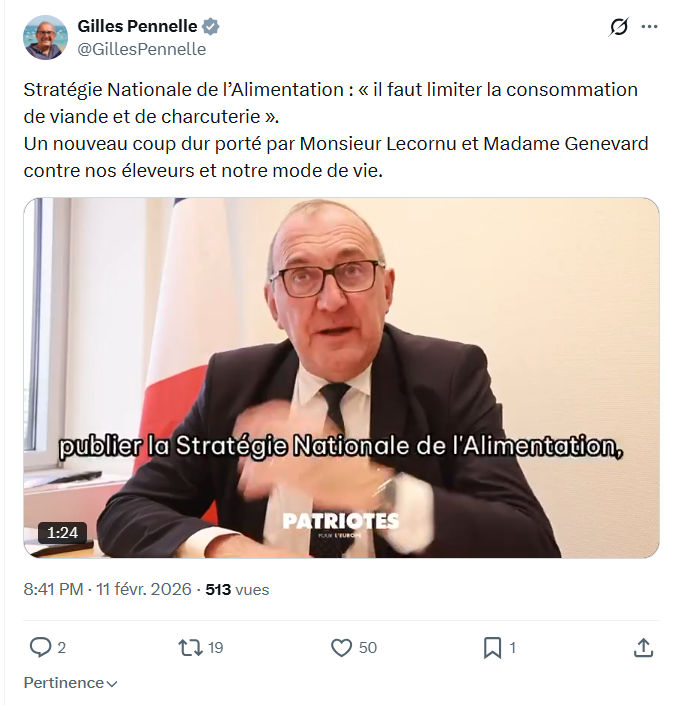 Gilles Pennelle: Stratégie Nationale de l’Alimentation...