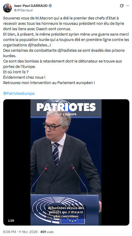Jean-Paul Garraud: Souvenez vous de M.Macron qui a été le premier...