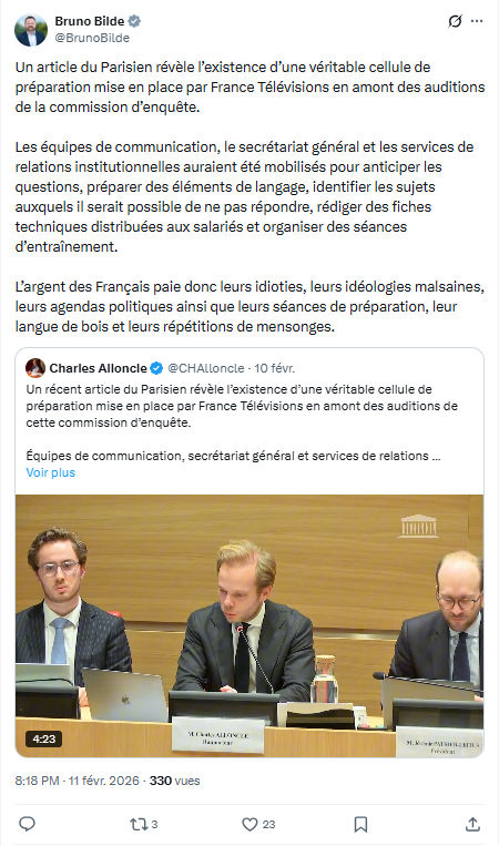 Bruno Bilde: Un article du Parisien révèle...