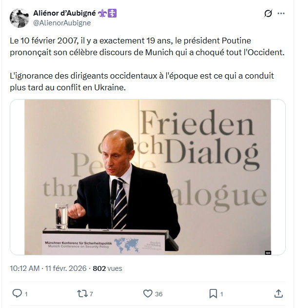 Aliénor d' Aubigné: Le 10 février 2007, il y a exactement 19 ans...