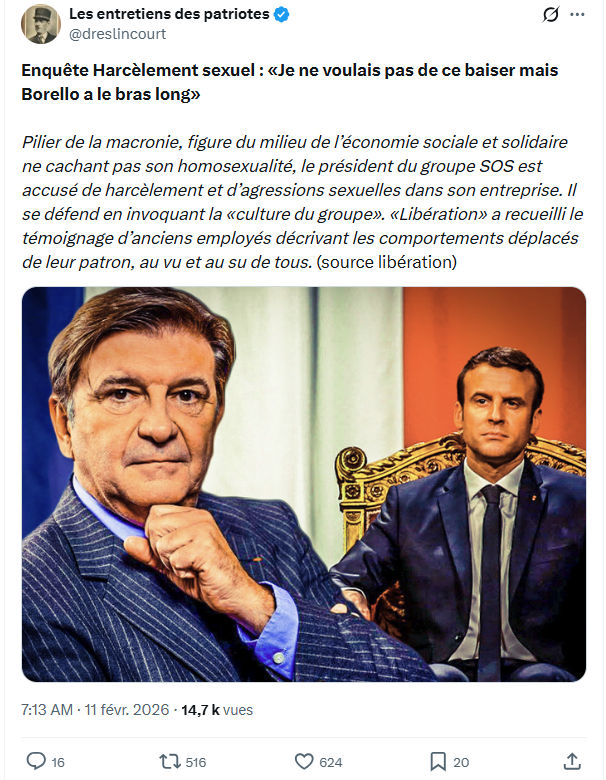 Marquis de Dreslincourt: Enquête Harcèlement sexuel...