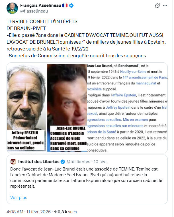 Francois Asselineau: TERRIBLE CONFLIT D'INTÉRÊTS...