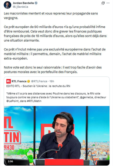 Jordan Bardella: Les macronistes mentent et vous reprenez...