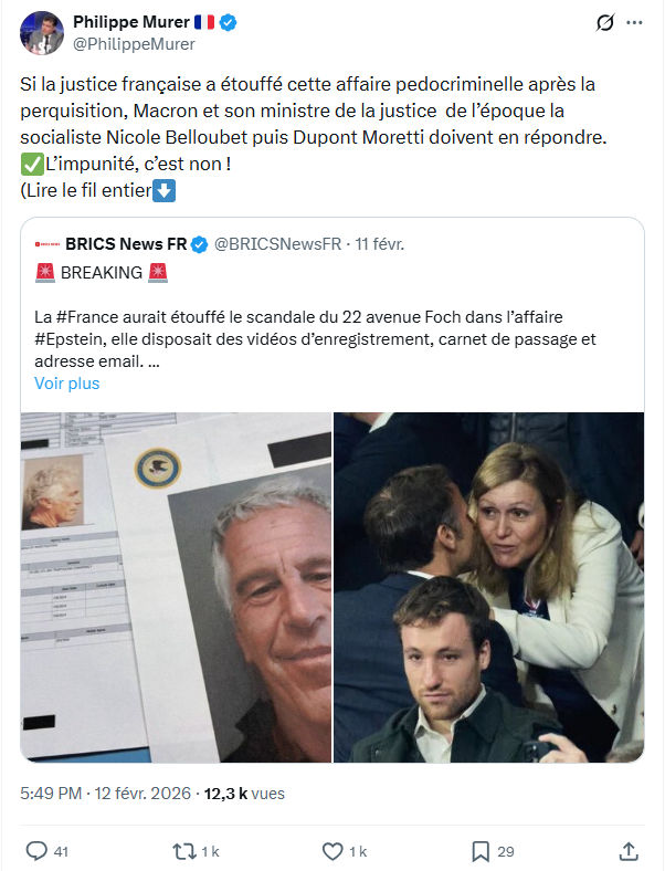 Philippe Murer: Si la justice française a étouffé cette...