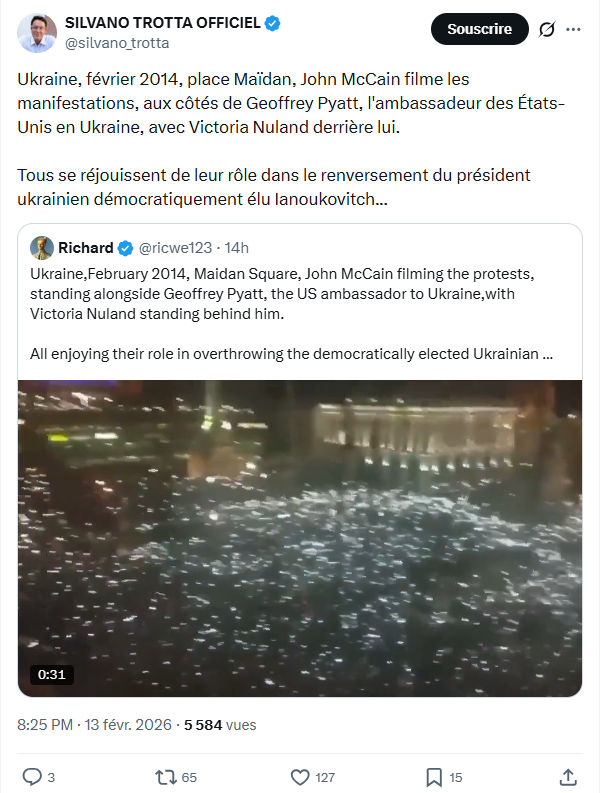 Silvano Trotta: Ukraine, février 2014, place Maïdan...