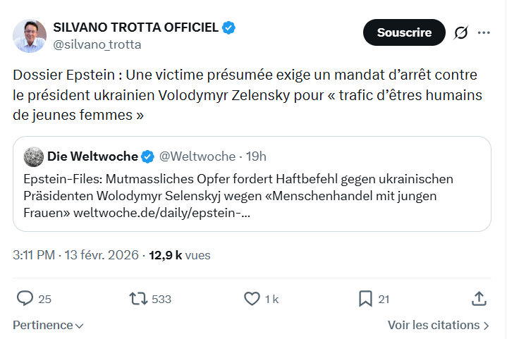 Silvano Trotta: Dossier Epstein...