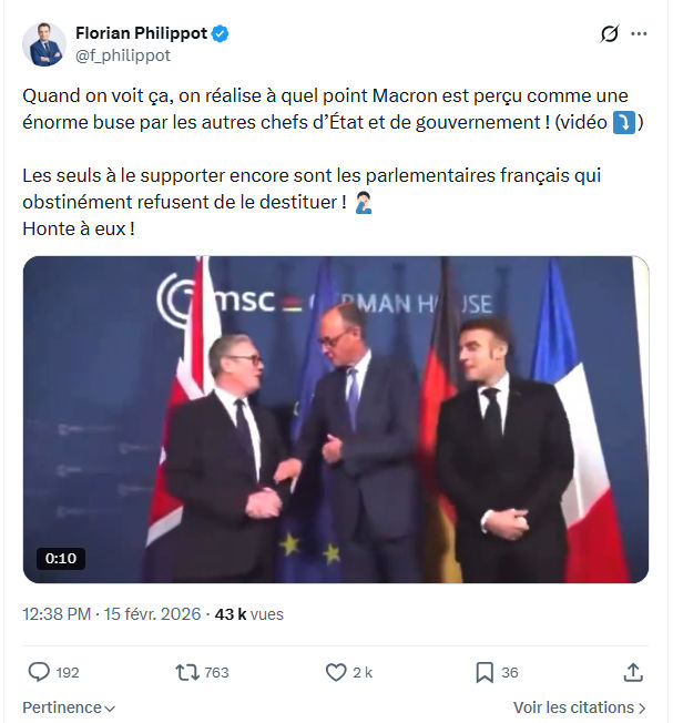 Florian Philippot: Quand on voit ça, on réalise à quel point Macron...