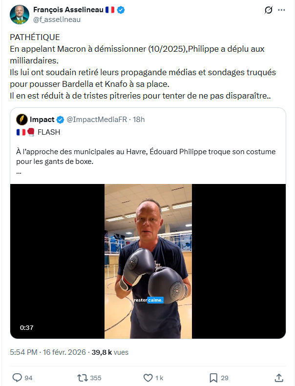 Francois Asselineau: PATHÉTIQUE...
