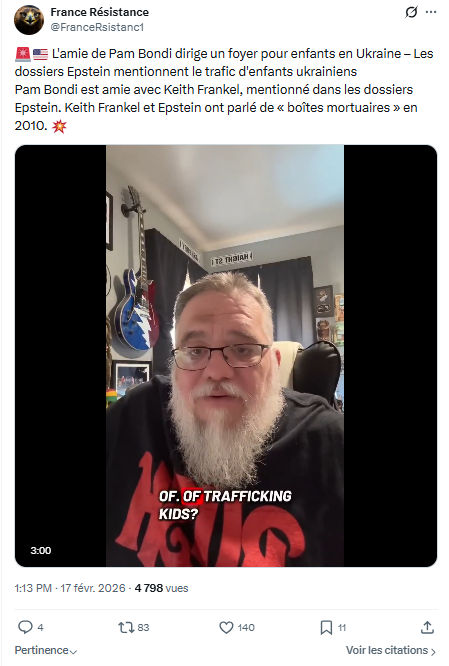 France Résistance: L'amie de Pam Bondi dirige un foyer pour enfants en Ukraine...