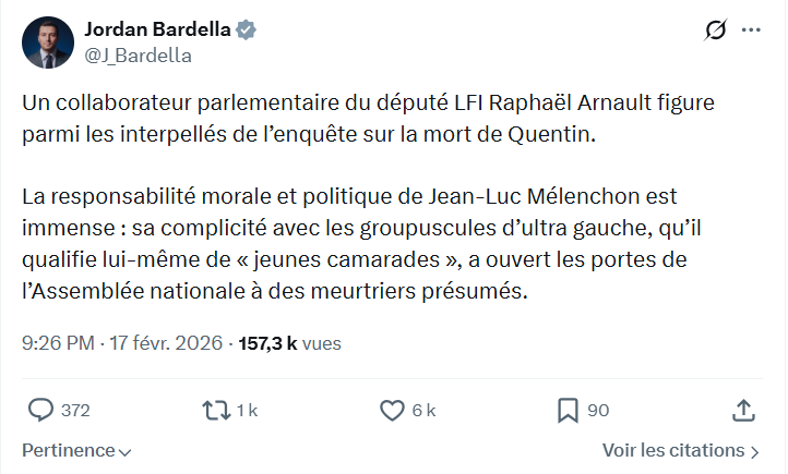 Jordan Bardella: Un collaborateur parlementaire du député...