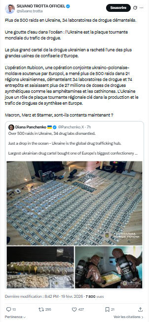 Silvano Trotta: Plus de 500 raids en Ukraine...