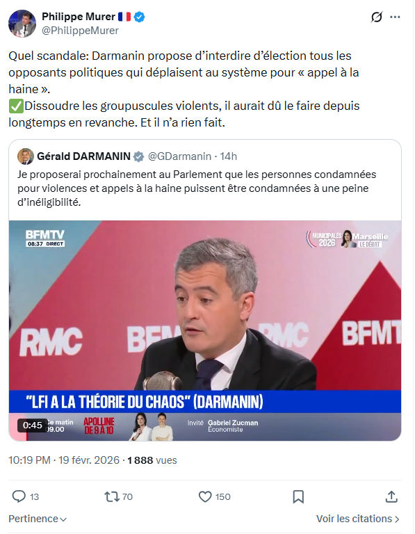 Philippe Murer: Quel scandale...