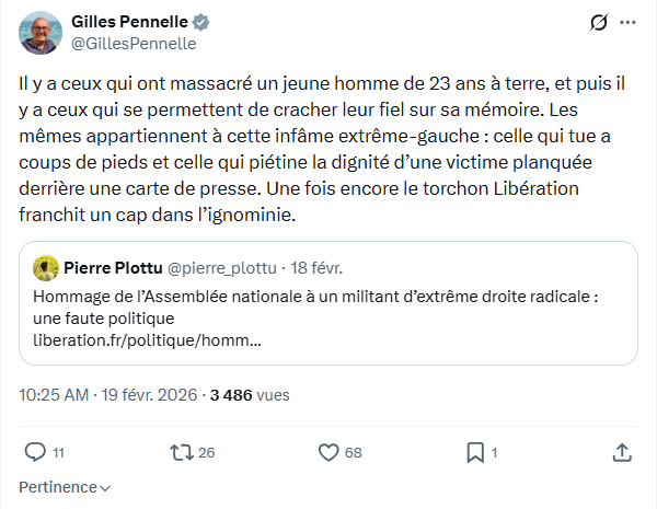Gilles Pennelle: Il y a ceux qui ont massacré un jeune homme...