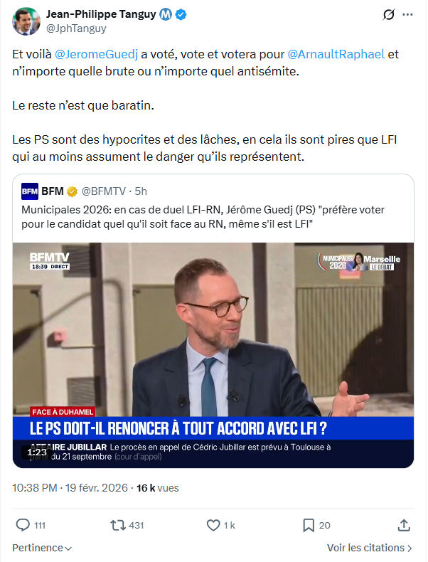 Jean-Philippe Tanguy: Et voilà...