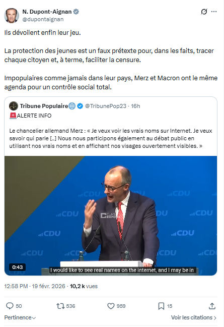 Nicolas Dupont-Aignan: Ils dévoilent enfin leur jeu...