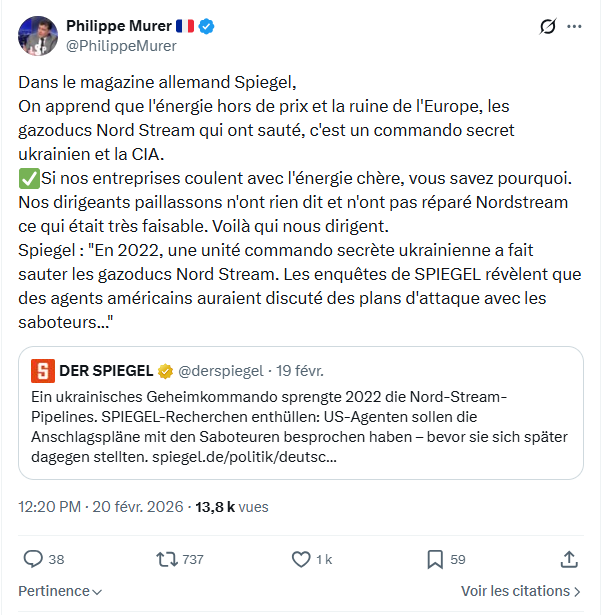 Philippe Murer: Dans le magazine allemand Spiegel...