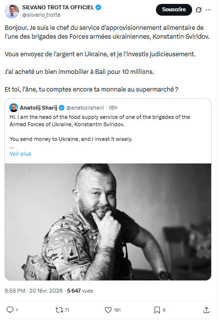 Silvano Trotta: Bonjour. Je suis le chef du service d'approvisionnement...