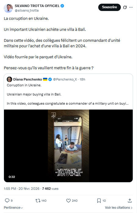 Silvano Trotta: La corruption en Ukraine...