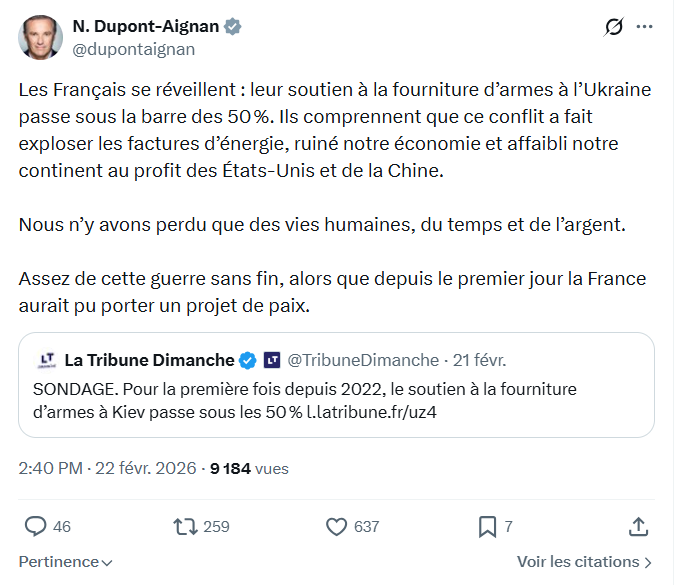 Nicolas Dupont-Aignan: Les Français se réveillent...