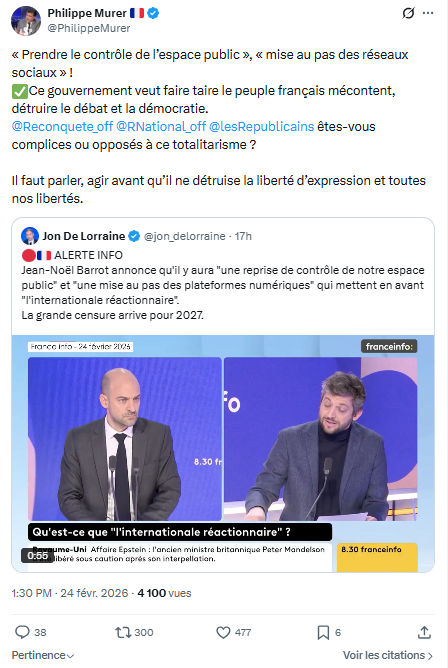 Philippe Murer: « Prendre le contrôle de l’espace public »...