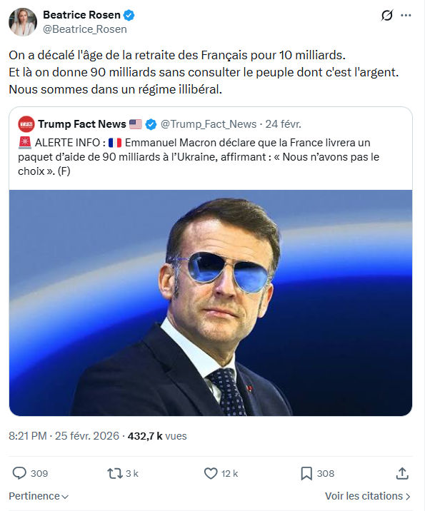 Béatrice Rosen: On a décalé l'âge de la retraite des Français...