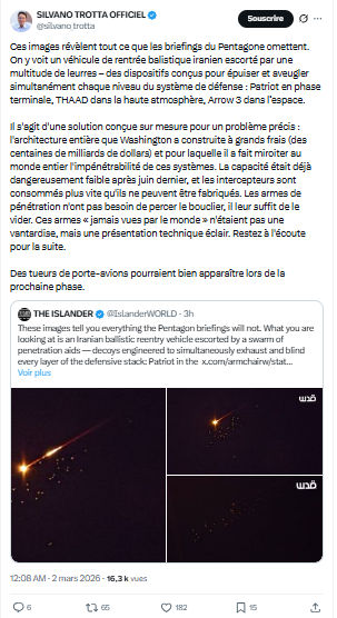 Silvano Trotta: Ces images révèlent tout ce que les briefings...