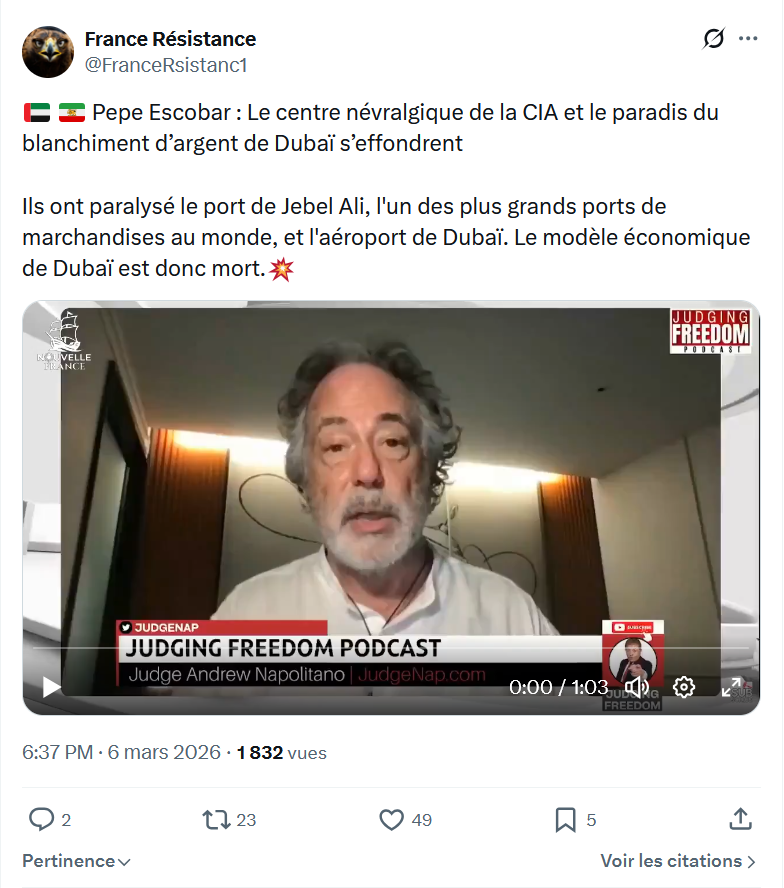 France Résistance: Pepe Escobar : Le centre névralgique...